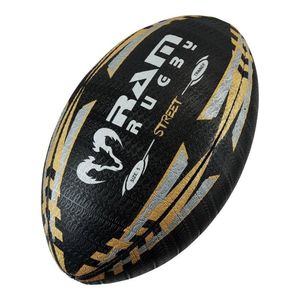 Street Rugby Ball - Dreilagige Polybaumwolle - 3D-Griff  - Nr. 1 Rugby-Brand in Europe Größe 4