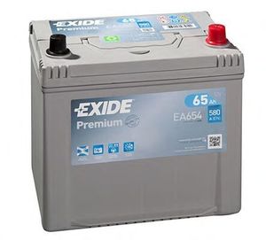 Exide EA654 Premium Carbon Boost 12V 65Ah 580A Autobatterie inkl. 7,50€ Pfand