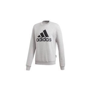 adidas Pullover Rundhals Herren, Größe:L, Farbe:Grau