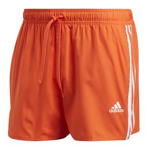 adidas Badehose Herren mit Innenfutter und Taschen, Größe:8 [L] 54, Farbe:Orange