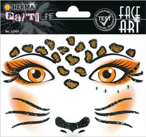 HERMA Face Art Sticker Gesichter "Leopard"