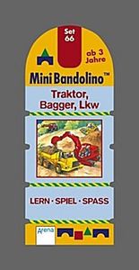 Mini Bandolino Set 66: Traktor, Bagger, LKW