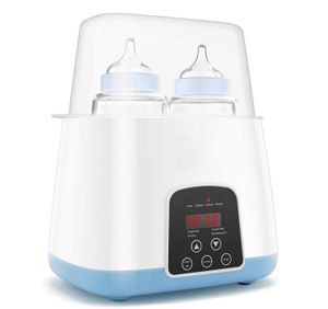 Ohrievač dojčenských fliaš, 6 v 1, inteligentný termostat, ohrievač detskej stravy s rýchlym ohrevom mlieka vrátane LED displeja a regulácie teploty