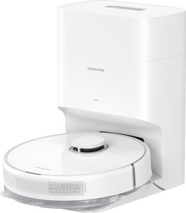Dreame D10 Plus gens 2 Staubsauger Roboter mit Absaugstation,Saugroboter mit Wischfunktion 6000Pa Weiß