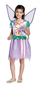 Kinder Kostüm Fee Kleid lila Kleinkind Karneval Fasching Gr. 104