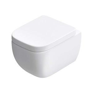 doporro Edle Design Toilette Aachen101 mit Silent Close Sitz BTH: 36,3x50,3x37cm Wand-WC Hänge-WC
