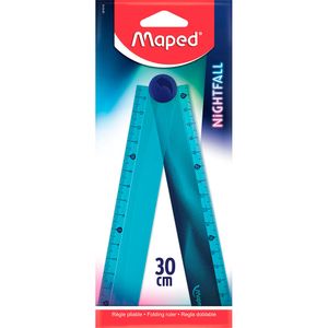 Maped Klapplineal NIGHTFALL TEENS 150 / 300 mm Kunststoff