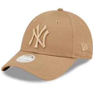 New Era 9Forty Damen Cap - New York Yankees khaki camel