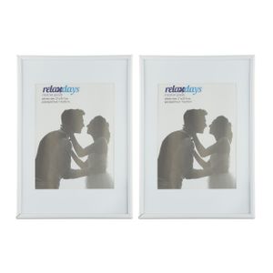 relaxdays Bilderrahmen 2er Set 20x30 cm