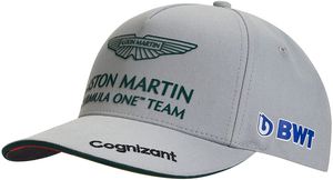 Aston Martin Formular One Team - Vettel Driver SV Cap - Einheitsgröße - Strapback - Grau