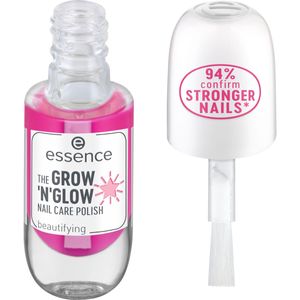Essence The Grow'n'glow Nail Care Polish - Nourishing + Protective Nail Polish 8 Ml