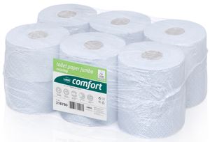 Super Soft Hochweiß Klopapier Toilettenpapier 2-lagig 252 Blatt pro Rolle 