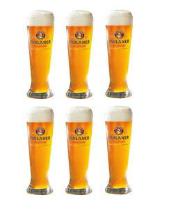 Paulaner Weizen Biergläser 500 ml - 6 Stück