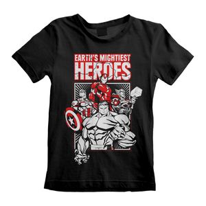 Avengers Kinder T-Shirt 5-6 Jahre Earths Mightiest Heroes