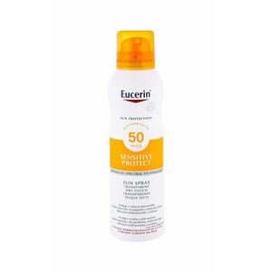 Eucerin Sensitive Protect Sun Spray Transparent Dry Touch Spf50 200 Ml