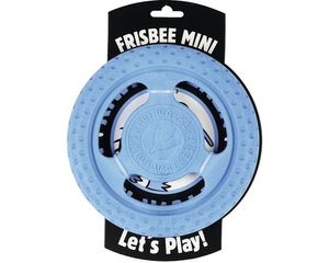 Hundespielzeug Kiwi Play Frisbee Mini blau 16 x 2 cm