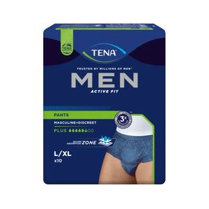 TENA Men Active Fit Pants 10 Stück Plus Gr. L