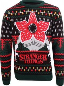 Stranger Things Pullover im Weihnachtslook - Demogorgon S