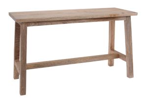 Mango Holz Sitzbank massiv - 72 x 27 cm - Esszimmerbank Flurbank Beistelltisch Blumentsich Couchtisch handgefertigt aus Massivholz