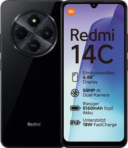 Xiaomi Redmi 14c 8+256GB 6,88" Midnight Black DS ITA  Xiaomi