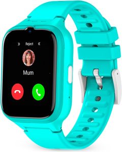 4G Smartwatch für Kinder mit GPS, Anrufe und Videoanrufe, Familienchat, Schulmodus, SOS-Taste, IP68 und Verwaltung über die kostenlose App Smart Clan