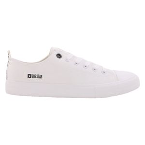 Herren Low Material Sneakers Big Star KK174006 Weiß 41