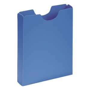 PAGNA Heftbox DIN A4 Hochformat aus PP hellblau
