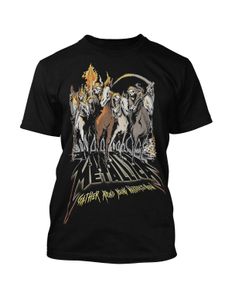 Metallica T-Shirt 40th Anniversary Horsemen Officially Licensed Fanmerch