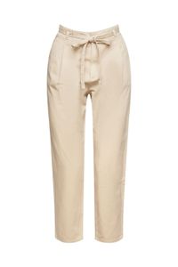 Esprit Bundfaltenhose, beige