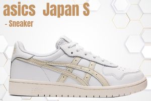 asics Japan S, Sneaker Turnschuh, Weiß/Smoke, Gr. 36