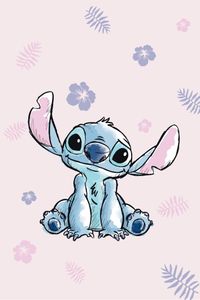 Disney fleecová deka Lilo a Stitch Ružová útulná deka plyšová deka 100 x 150 polyester