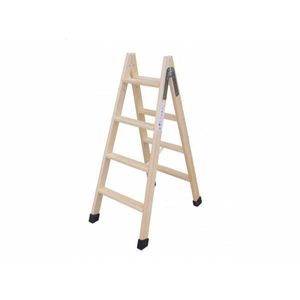 Treppe of Holz 6 Stufen 164cm plabell