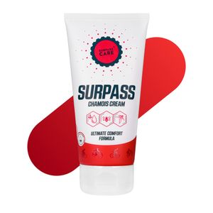 SURPASS Premium Chamois Cream Buttock Cream Cyklistická ochrana pokožky proti tření a zánětům Unikátní směs olejů a vosků Krém na sedlo kola obsahuje eukalyptový olej (170 ml)