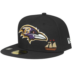 New Era 59Fifty Cap - NFL CITY Baltimore Ravens - 7 1/2
