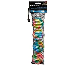 BAUER Hockey Ball Multicolored  4 Pack, Größe:Unisize