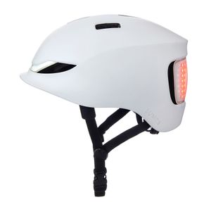Lumos Matrix LED Helm Licht Blinker Warnlicht jet white weiß 54-61cm