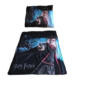Harry Potter Bettwäsche "Zauberstab" 140x200cm, 100% Baumwolle