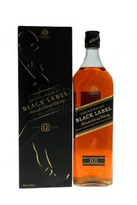 Johnnie Walker Black Label 12 Jahre Blended Scotch Whisky 1,0l, alc. 40 Vol.-%