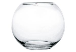 Sandra Rich Kugel-Vase Globe Glas 20,5cm Ø25cm klar