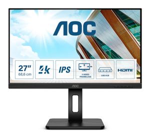 AOC Pro-line U27P2 - 68,6 cm (27 Zoll) - 3840 x 2160 Pixel - 4K Ultra HD - LED - 4 ms - Schwarz