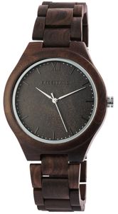 Excellanc Herren Holz Uhr Gliederarmband 2800049-001 Holzuhr Armbanduhr