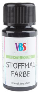VBS Stoffmalfarbe, 50 ml Schwarz