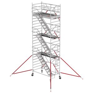 Altrex Treppengerüst RS Tower 53-S Aluminium Safe-Quick mit Holz-Plattform 8,20m AH 1,35x1,85m