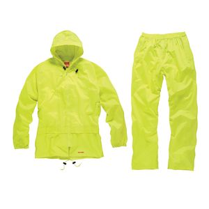 Scruffs T54556 Kombinezon wodoodporny żółty, 2 szt