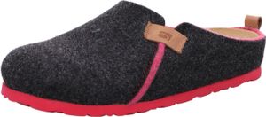 Rohde Damen Hausschuh Pantoffel Softfilz Napoli-D 6803, Größe:37 EU, Farbe:Grau