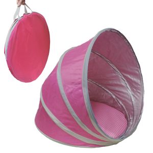Prémaman kleine Pop-up Strandmuschel - pink - UV-Schutz für Babys, Kleinkinder und Haustiere