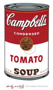 Andy Warhol - Campbell's Soup I Kunstdruck 60x100cm.