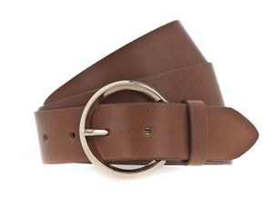 Vanzetti Leder Gürtel 35mm Full Leather Belt W110 Baileys braun