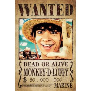 One Piece Poster Wanted Monkey D. Luffy (EP)