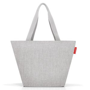 reisenthel shopper M, nákupná taška, taška cez rameno, taška, polyesterová tkanina, Twist Sky Rose, 15 L, ZS1035